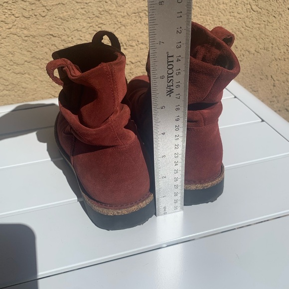 Birkenstock Luton port wine suede boots size 37 L - Picture 5 of 16